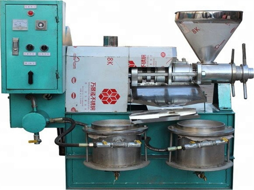 oil press machine kinetic energy equipment