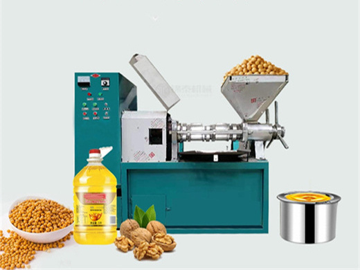 canola oil cold and hot spiral press auto oil extracting