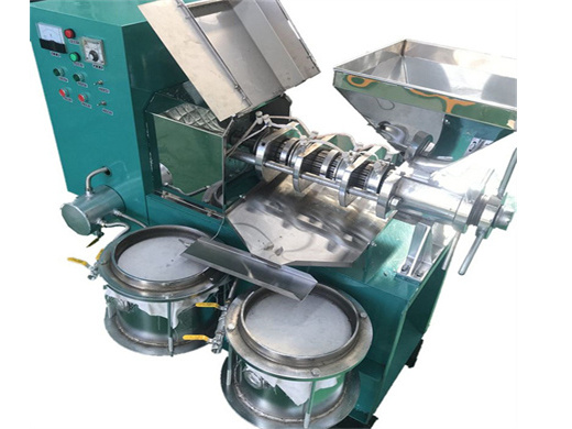 seed oil press - oil expeller and oil extraction machinery