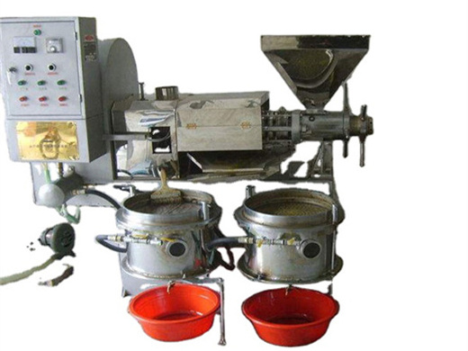 palm oil and palm kernel oil - palm oil expeller