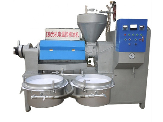 automatic sunflower oil press machinery plc control