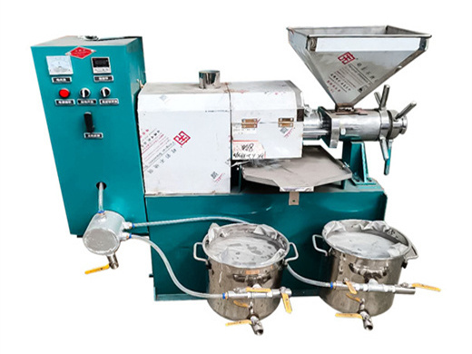 vegetable oil press machines manufacturer and supplier