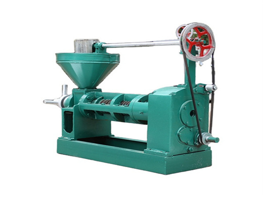 high efficient integrated automatic oil press machines