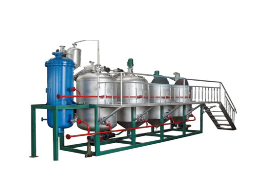 highly efficient oil pressing and refinery projects we