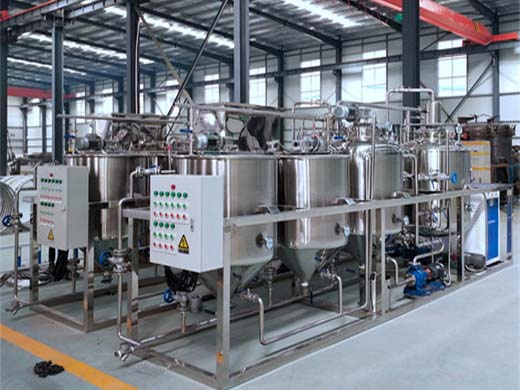 pressing section for oil mill plant edible oil refining