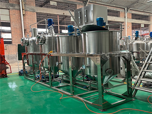 iso09001 2000 approved soybean oil refinery machine
