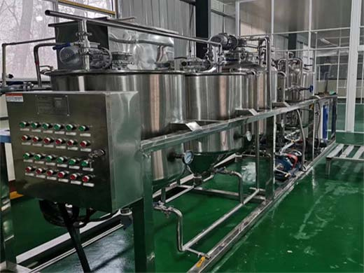 hot sale cooking sunflower oil refinery equipment with